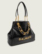 Balmain De piele geantă shopper 1945 SOFT