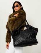Balmain De piele geantă shopper + borsetă