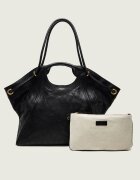 Balmain De piele geantă shopper + borsetă