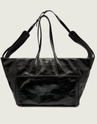 Balmain De piele geantă shopper TRACK ZIP