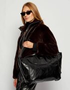 Balmain De piele geantă shopper TRACK ZIP