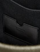 Balmain Geantă shopper Release cu adaos de piele