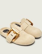 Balmain Mules (încălțăminte) | piele întoarsă