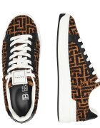 Balmain Sneakers B-COURT cu adaos de piele