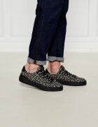 Balmain Sneakers cu adaos de piele