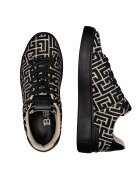 Balmain Sneakers cu adaos de piele