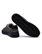 Balmain Sneakers cu adaos de piele