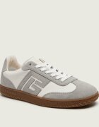 Balmain Sneakers Swan | piele întoarsă cu adaos de piele