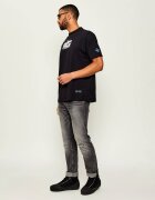 Balmain Teniși cu adaos de piele