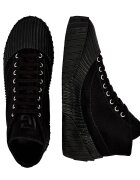 Balmain Teniși cu adaos de piele