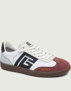 Balmain Teniși din piele | piele întoarsă