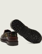 Barbour De piele pantofi loafer Deck