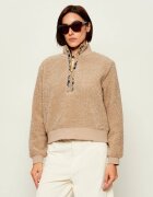 Barbour Din fleece hanorac Fawne | regular fit