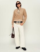 Barbour Din fleece hanorac Fawne | regular fit