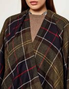 Barbour Poncho Staffin Tartan Serape | Loose fit