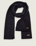 Barbour Șal + căciulă Carlton cu adaos de lână