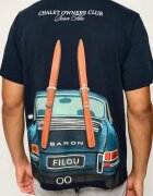 Baron Filou Tricou Car With Skis | Oversize fit