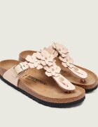 Birkenstock De piele flip flops Gizeh Flowers | narrow fit