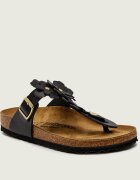 Birkenstock De piele flip flops Gizeh Flowers | narrow fit