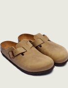 Birkenstock De piele mules (încălțăminte) Boston | narrow fit