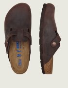 Birkenstock De piele mules (încălțăminte) Boston SFB LEOI | narrow fit