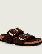 Birkenstock De piele șlapi Arizona Big Buckle | shearling cu adaos de lână