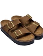 Birkenstock De piele șlapi Arizona Flex Platform | x Papillio | narrow fit
