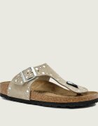 Birkenstock Flip flops Gizeh Rivet LEVE | narrow fit | piele întoarsă