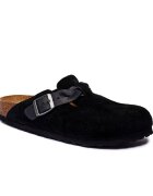 Birkenstock Mules (încălțăminte) Boston Braided | narrow fit | piele întoarsă