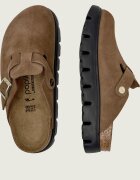 Birkenstock Mules (încălțăminte) Boston Pap Chunky | x Papillio | piele întoarsă | narrow fit
