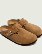 Birkenstock Mules (încălțăminte) Boston | piele întoarsă | narrow fit soft footbed