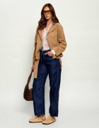 Birkenstock Mules (încălțăminte) Boston VL Latte | narrow fit | piele întoarsă