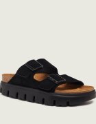 Birkenstock Șlapi Arizona Chunky Leve | x Papillio | piele întoarsă | narrow fit