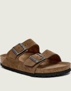 Birkenstock Șlapi Arizona SFB LEVE | piele întoarsă | narrow fit
