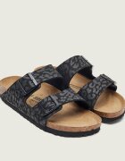 Birkenstock Șlapi Arizona SYN Leo| narrow fit cu adaos de piele