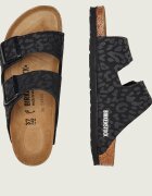 Birkenstock Șlapi Arizona SYN Leo| narrow fit cu adaos de piele