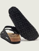 Birkenstock Șlapi Arizona SYN Leo| narrow fit cu adaos de piele