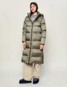 Blauer De puf palton Celia