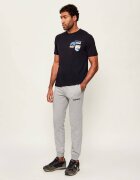 Blauer Sneakers QUEENS01 cu adaos de piele