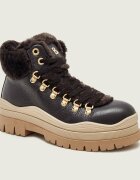 BOGNER De piele insulete Arosa 9E | shearling cu adaos de lână