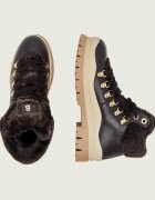 BOGNER De piele insulete Arosa 9E | shearling cu adaos de lână