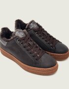 BOGNER Teniși din piele Cleveland 10 | shearling cu adaos de lână