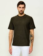 BOGNER Tricou HORTON | regular fit | cu adaos de mătase și cașmir