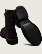 BOSS BLACK Botine Eleri_LUBootie_SDBK | piele întoarsă