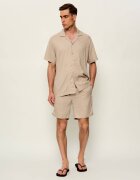 BOSS BLACK Cămașă Fresh | regular fit | cu adaos de in