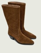 BOSS BLACK Cizme Niara_Bootie50_SDZ | piele întoarsă
