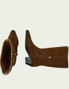 BOSS BLACK Cizme Niara_Bootie50_SDZ | piele întoarsă