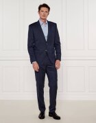 BOSS BLACK Costum H-Huge-2Pcs-224 | Slim Fit cu adaos de lână