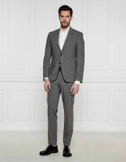 BOSS BLACK Costum H-Huge-2Pcs-224 | Slim Fit cu adaos de lână