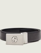 BOSS BLACK Curea din piele cu două fețe B_Icon_Plq_Gb35_grp